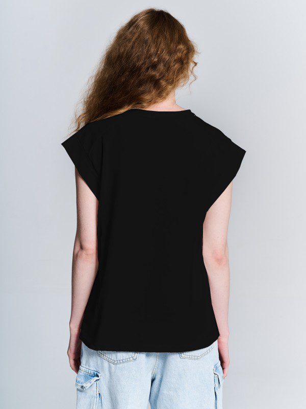 STAFF GALLERY Crystal sleeveleess top